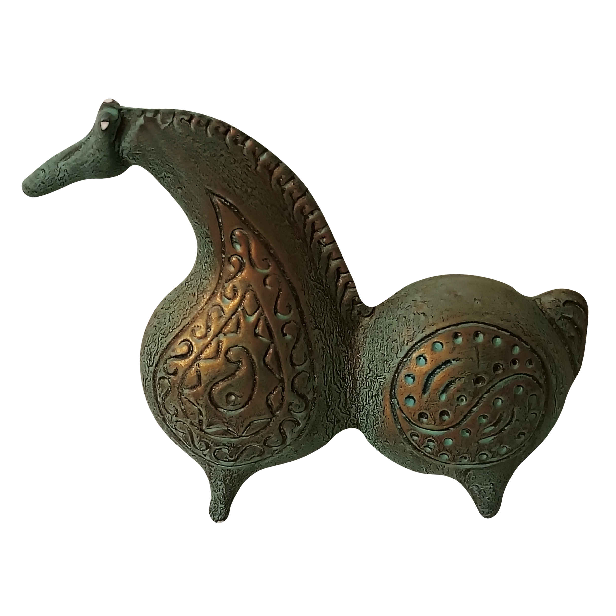 Figurine persane - Modèle historique de cheval ancien