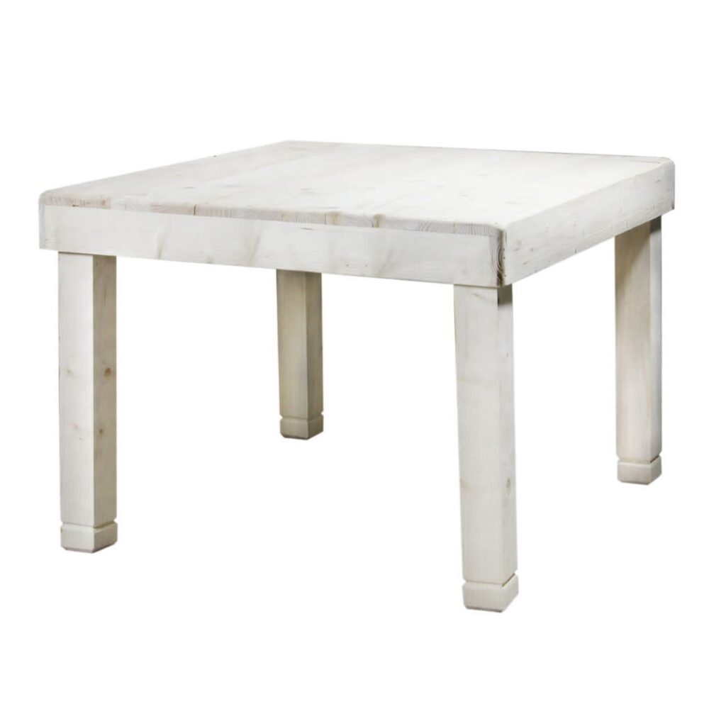 Table Korsi persane en bois - Portable et pliable