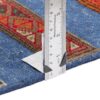 Tapis de Couloir Kilim Persan en Laine Authentique Tissé à la Main à Golestan Rayé