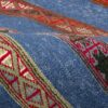 Tapis de Couloir Kilim Persan en Laine Authentique Tissé à la Main à Golestan Rayé