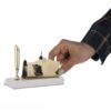Accessoires organiseur de bureau en métal perse avec design Iran