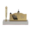 Accessoires organiseur de bureau en métal perse avec design Iran