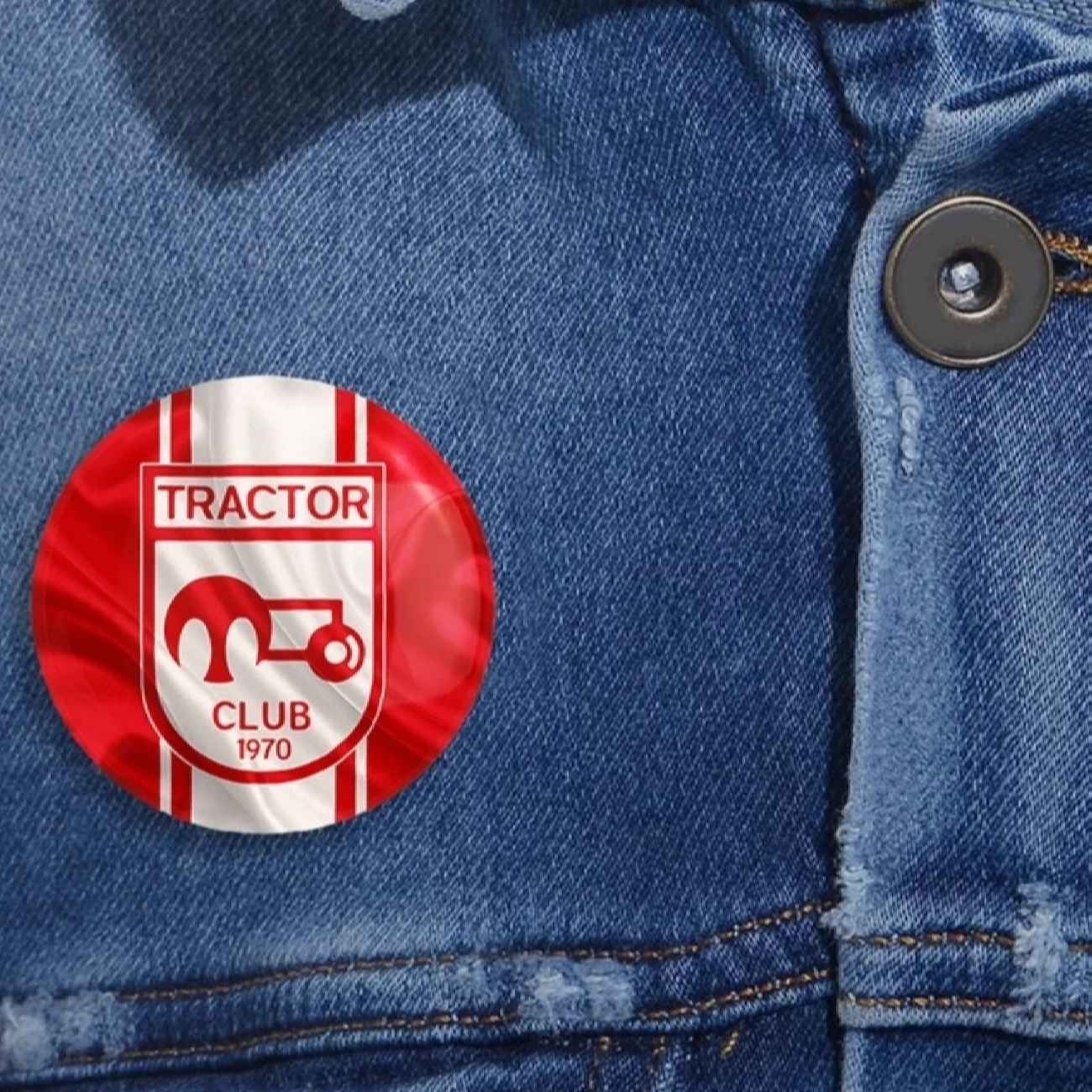 Badge à Épingle Persan avec Design Résistant aux Rayures du Tractor Sazi FC