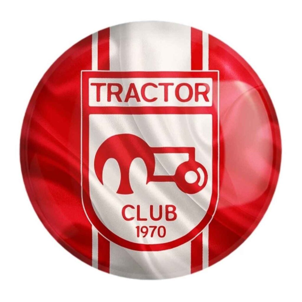 Badge à Épingle Persan avec Design Résistant aux Rayures du Tractor Sazi FC