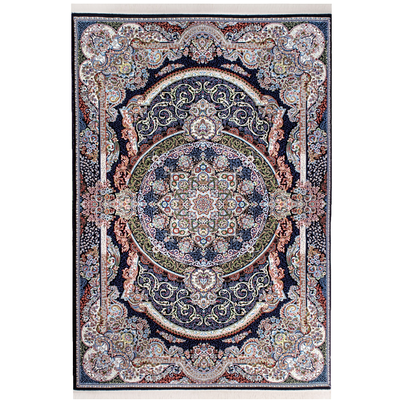 Tapis de prière persan Sajada Janamaz pour sérénité et paix