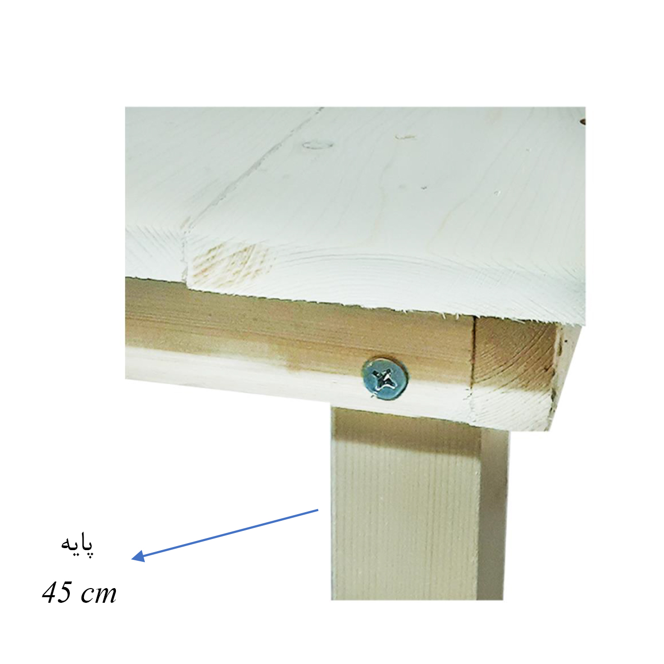 Table Korsi persane en bois – Compacte, traditionnelle et conviviale
