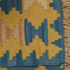 Tapis de Couloir Kilim Persan en Laine Original Tissé à la Main à Fars Qashqai