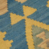 Tapis de Couloir Kilim Persan en Laine Original Tissé à la Main à Fars Qashqai