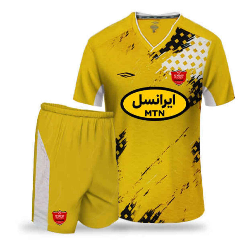 Maillot de Gardien Persepolis & Shorts Set – Sportswear de Haute Performance pour les Fans et les Joueurs