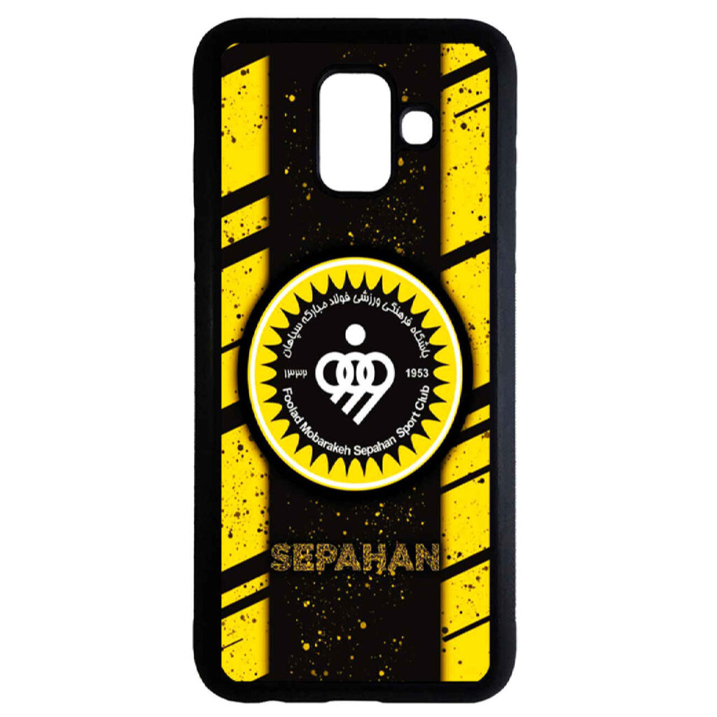 Coque de téléphone pour Samsung Galaxy A6 Plus – Design de l'équipe de football Sepahan