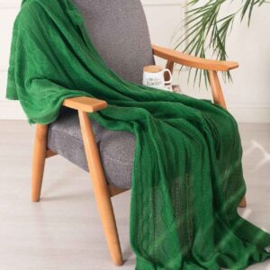 Couverture Tricotée Décorative pour Canapé – Alliance Parfaite de Confort et de Style