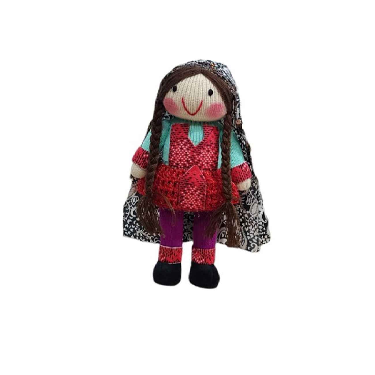 Amigurumi Poupée Traditionnelle Baloutche en Crochet | Jouet en Peluche Doux