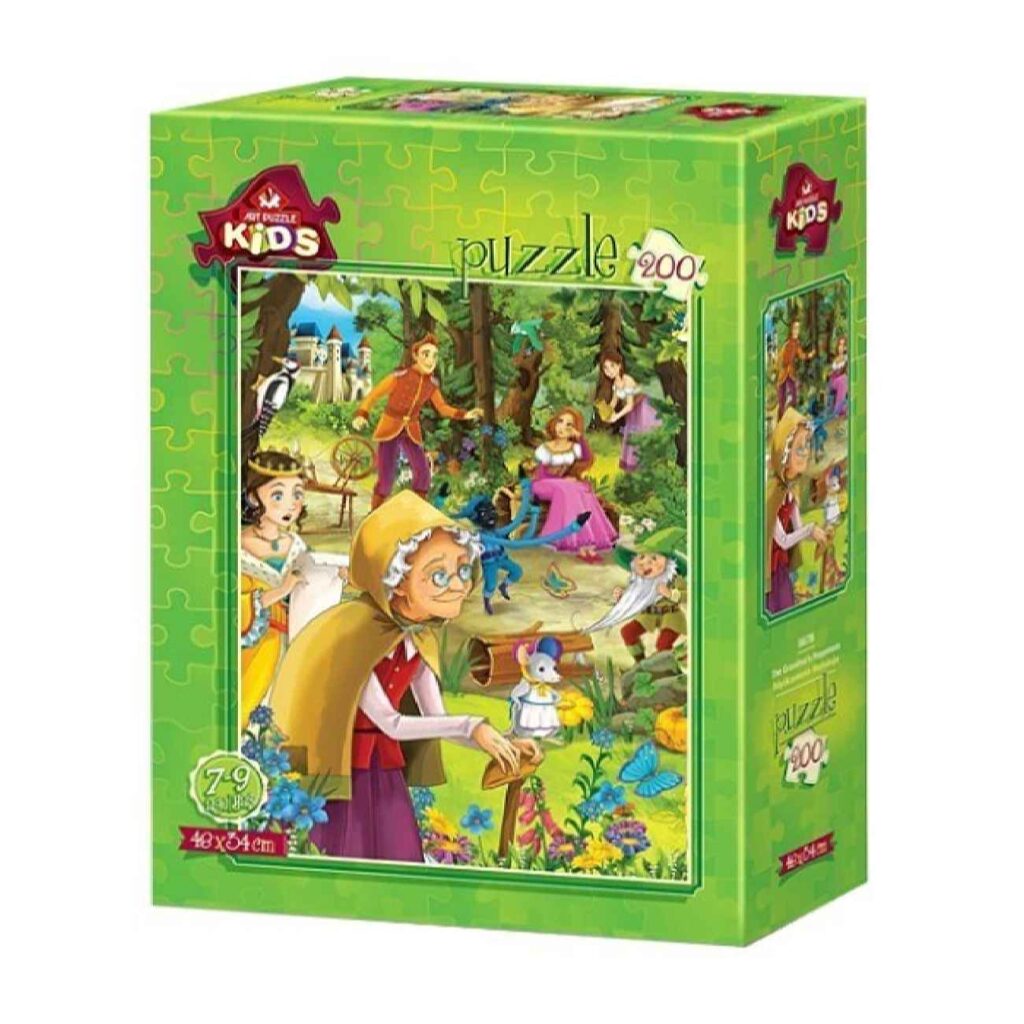 Puzzle Royal Adventures - La Princesse et le Pauvre - 200 Pièces