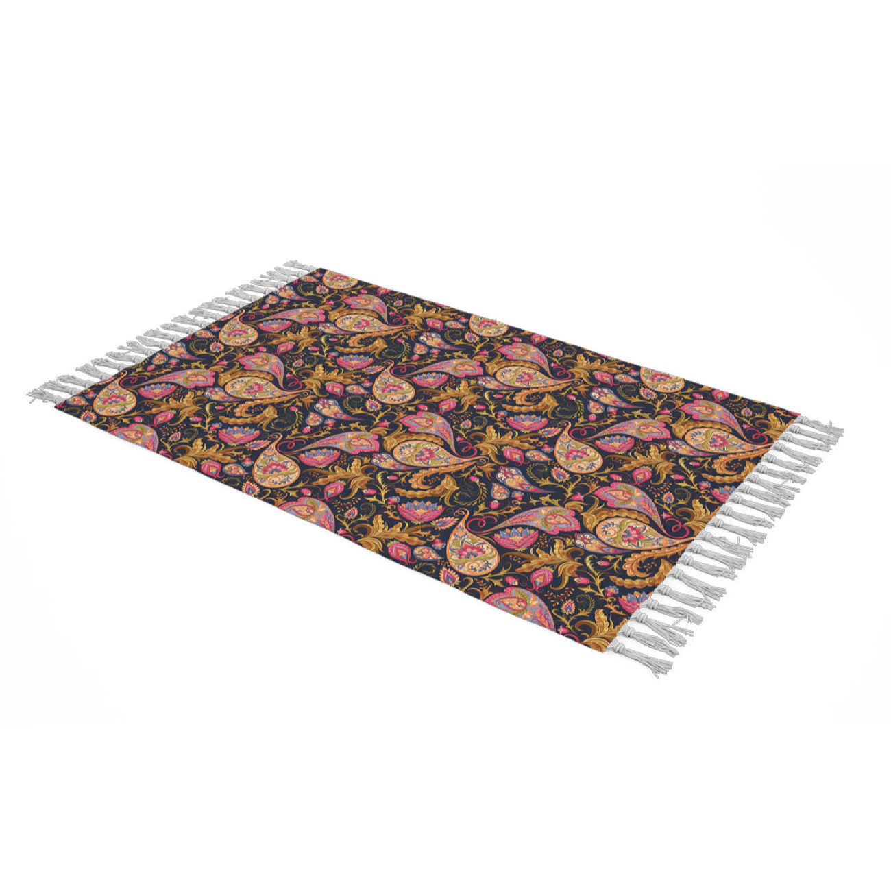 Plaid pour Canapé Motif Cachemire – Parfait pour Ajouter du Style à votre Intérieur