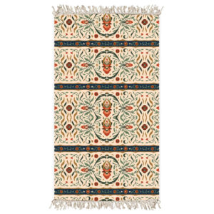 Plaid pour Canapé au Motif Vintage – Idéal pour la Déco du Salon