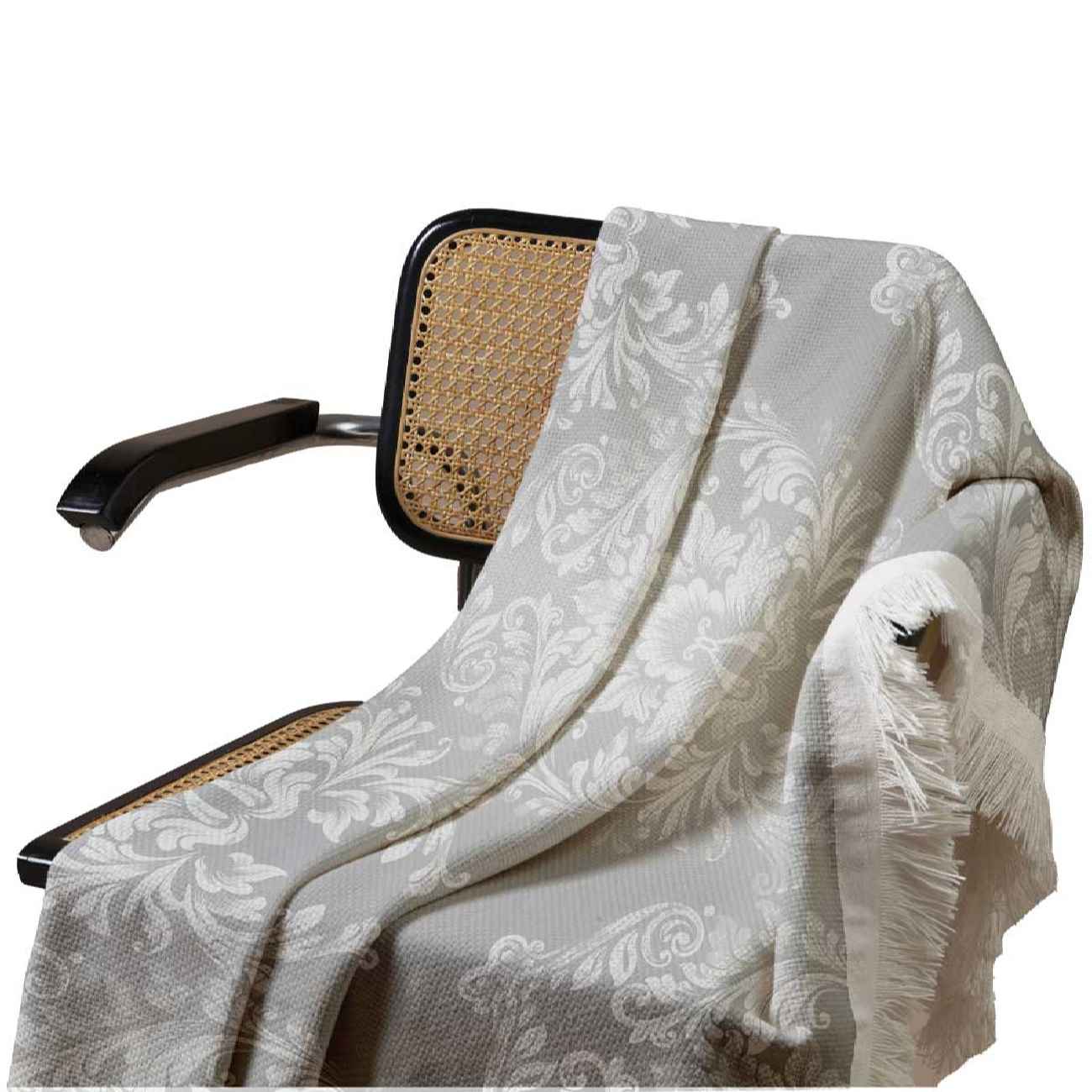 Plaid pour Canapé au Motif Vintage – Douillet et Élégant en Toute Saison