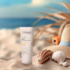 Crème Solaire pour Peaux Grasses - Prime SPF60 Couleur Beige Clair, Anti-Acné (Lot de 2)