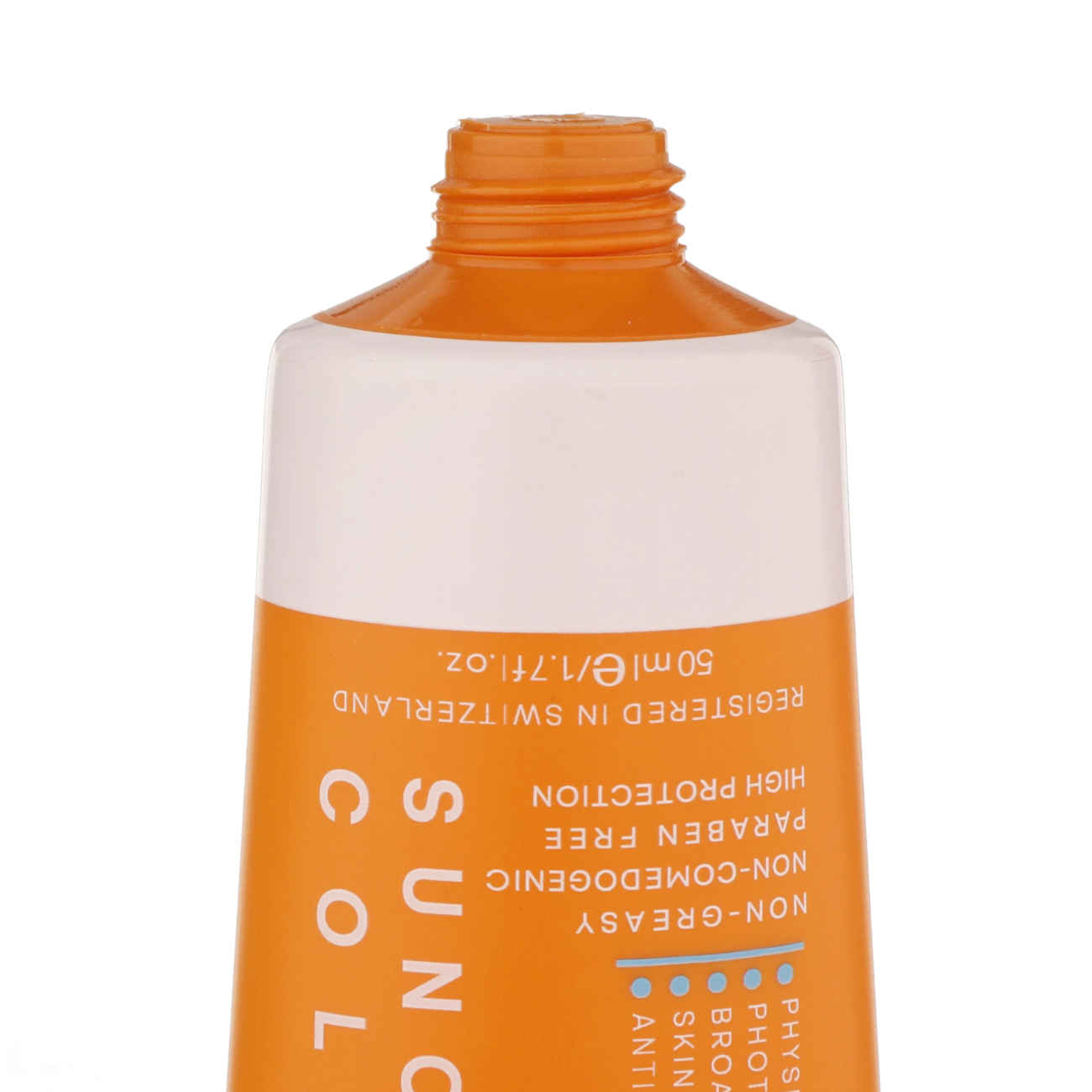 Crème Solaire pour Peaux Grasses et Mixtes – Geno Biotic SPF50 Incolore et Hydratante (Lot de 2)