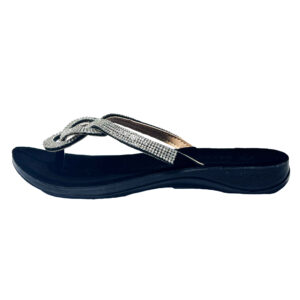 Tongs pour Femmes – Idéales pour l’Été et Durables en Noir