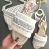 Sandales Uniques en Macramé pour Femmes - Parfaites pour les Aventures en Plein Air