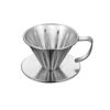 Cafetière à filtre V60 - Portable et en acier pour un brassage précis et manuel