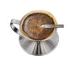 Cafetière à filtre V60 - Portable et en acier pour un brassage précis et manuel