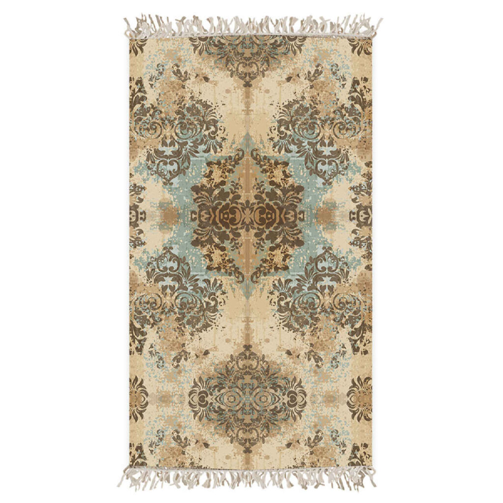 Plaid en Velours pour Canapé au Motif Vintage – Léger, Chaud & Parfait pour se Blottir