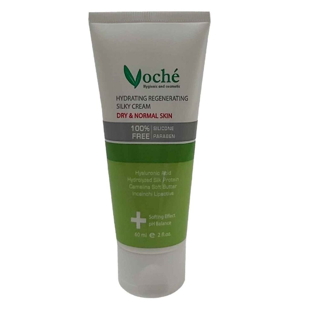 Crème Hydratante Voché Convient pour Peau Sèche et Sensible, 60 ml (pack de 2)