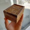 Boîte à bijoux en bois sculpté – Parfaite pour ranger colliers, bagues et boucles d’oreilles