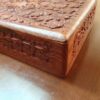 Boîte à bijoux en bois avec motif floral – Artisanat d’exception pour un charme intemporel