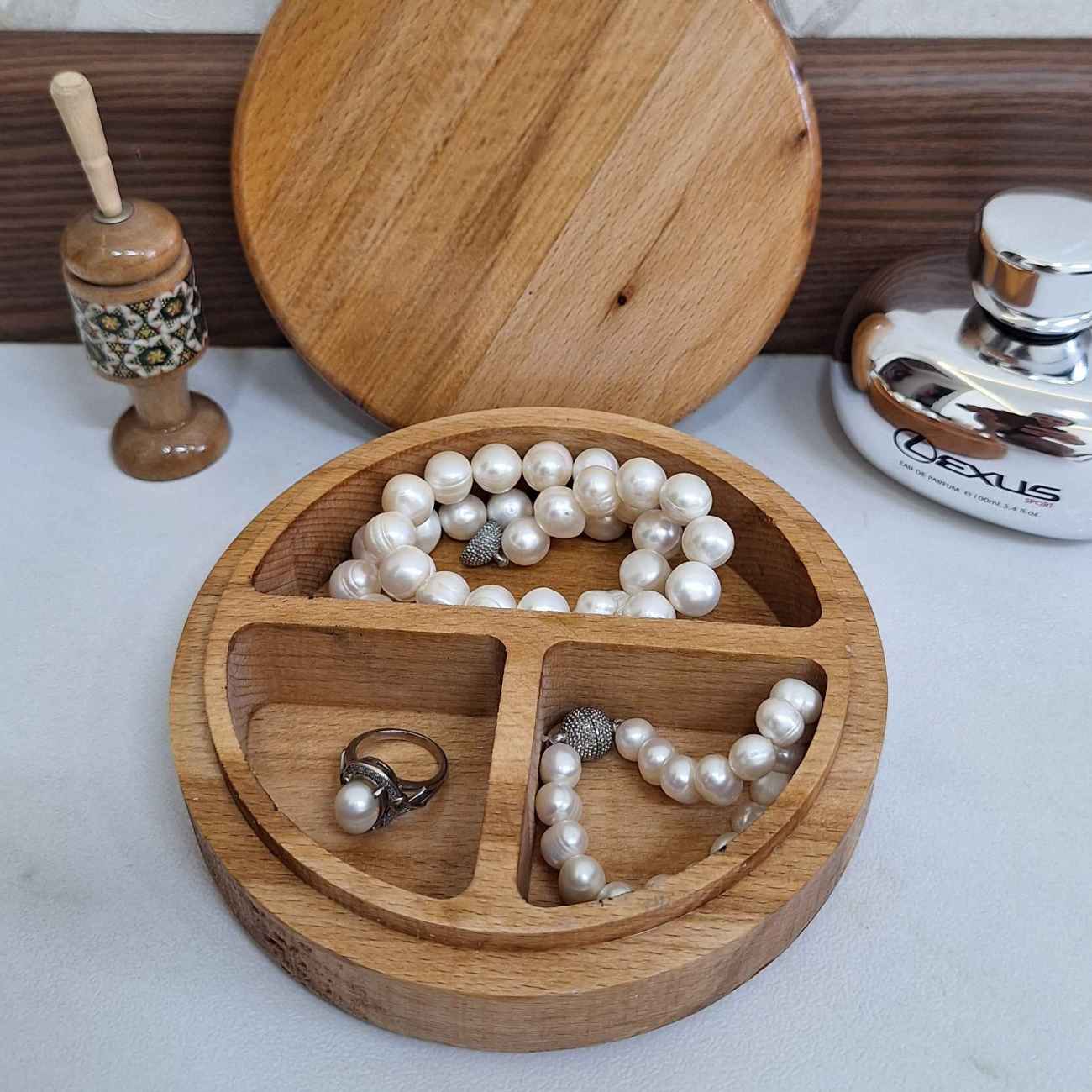 Boîte à bijoux en bois – Idéale pour anniversaires, mariages et fêtes