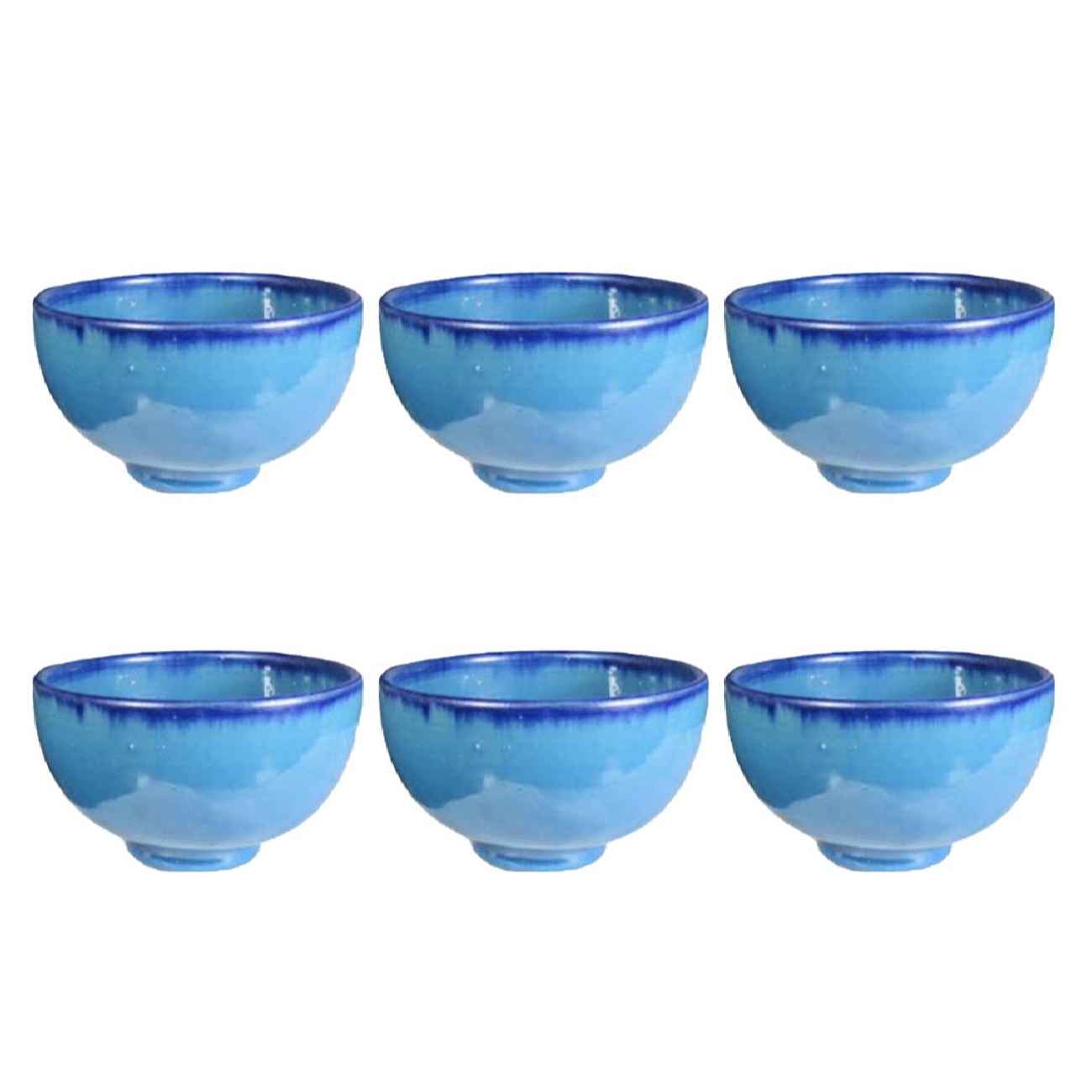 Bol Dizi en Poterie - Pour Abgoosht, Yaourts, Soupes, Ash et Nouilles (Ensemble de 6)