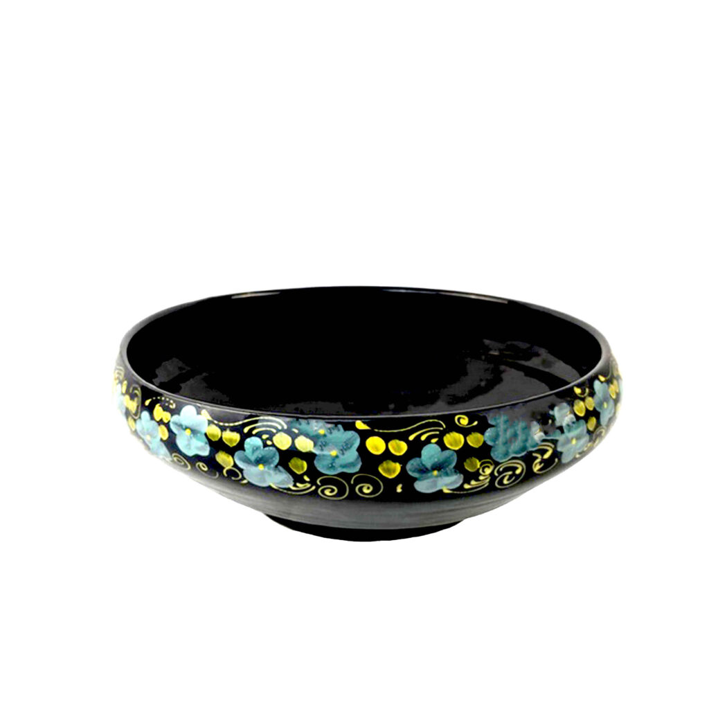 Bol Artistique en Poterie - Pour Servir Fruits, Soupes, Ash, Nouilles, Crèmes Glacées et Accompagnements