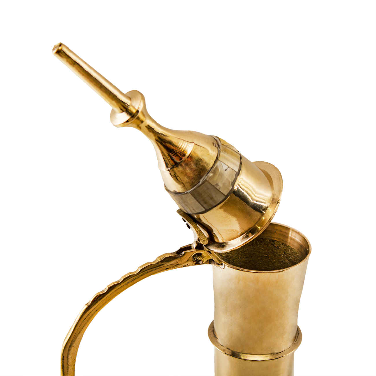 Flacon à eau de rose en laiton – Beau symbole d’art et de parfum