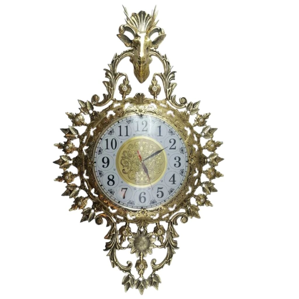 Horloge murale en laiton pour une impression durable - Classique et moderne à la fois