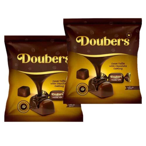 Toffee au cacao avec enrobage au lait – Convient aux amateurs de toffee 500g (x2)