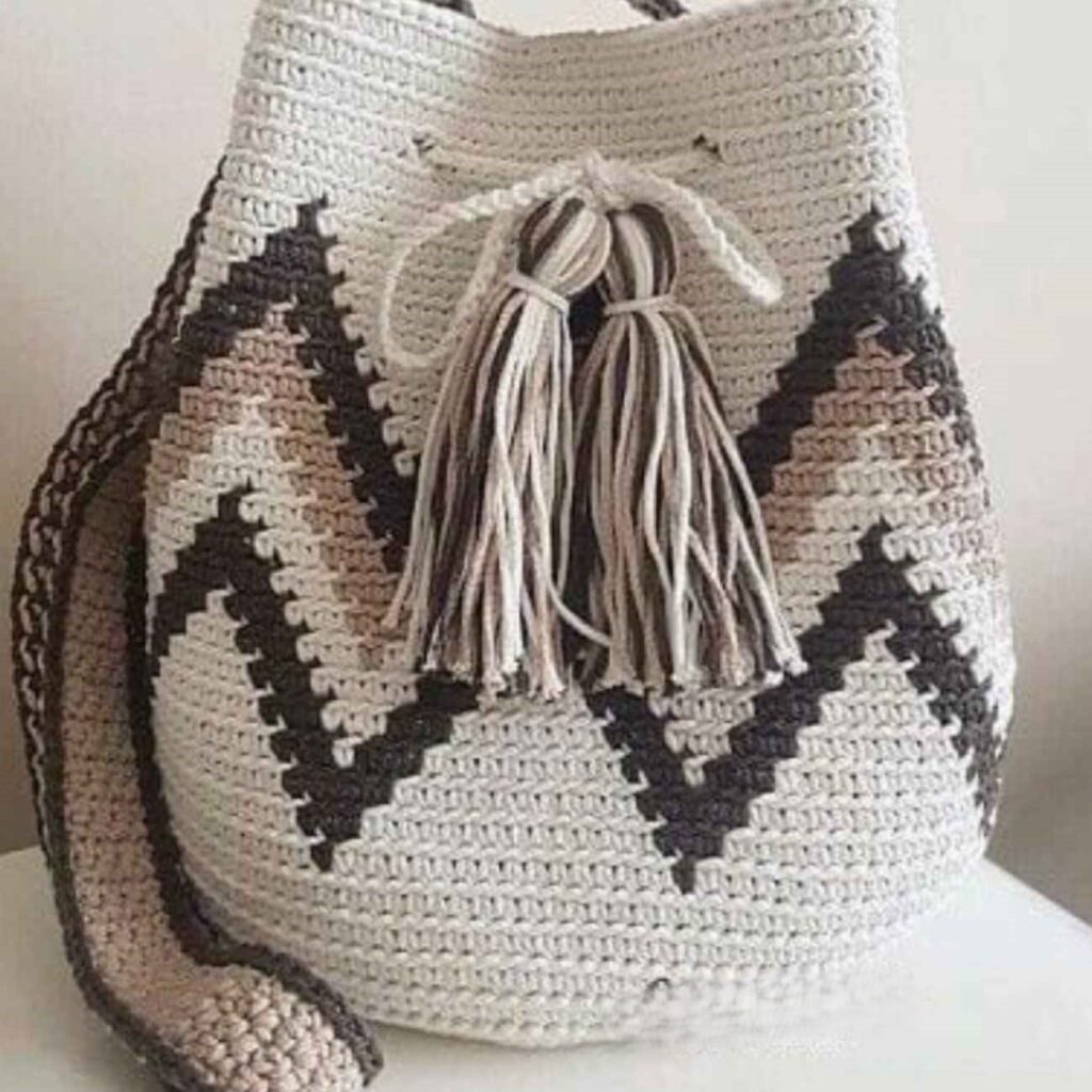 Sac à Dos au Crochet – Élégant, Durable et Fait Main par Kikim Design