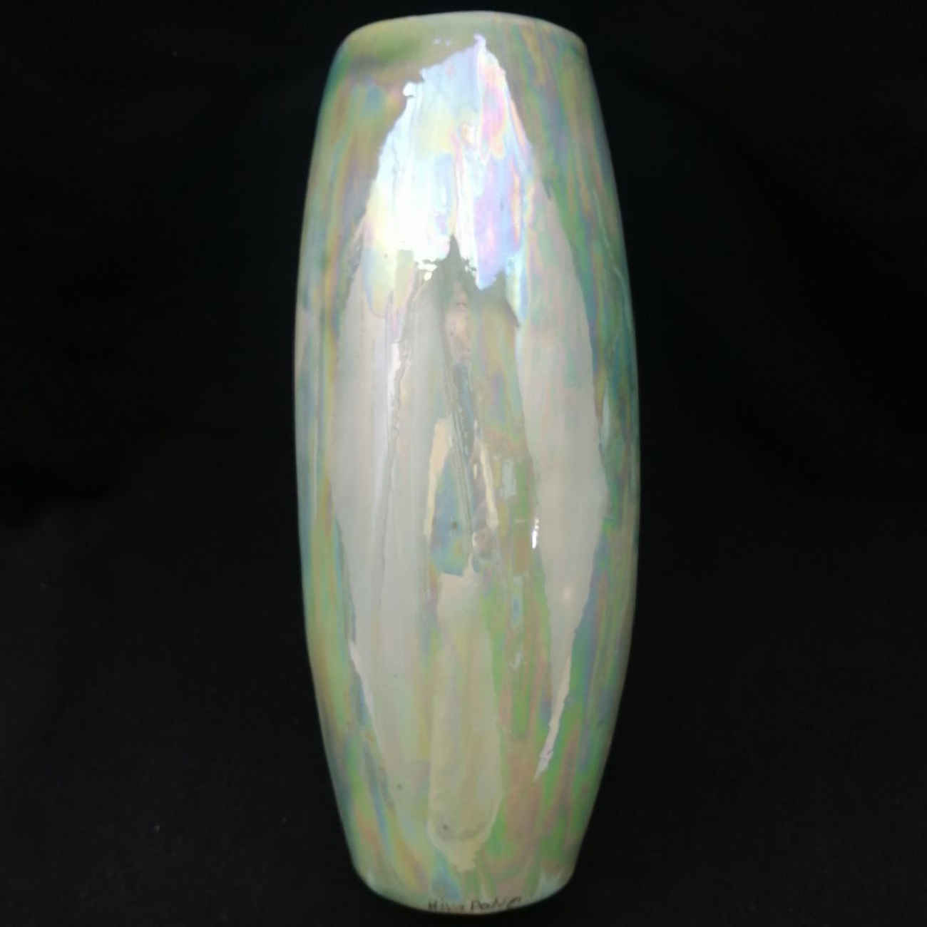 Vase décoratif en céramique persan idéal pour décoration intérieure avec design calligraphie