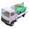 Camion-crane Mercedes-Benz LP-Series 1963 - combinaison de voiture vintage - set de 2