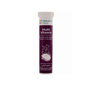 Comprimé effervescent multivitaminé au goût de cerise – Paquet de 20 comprimés