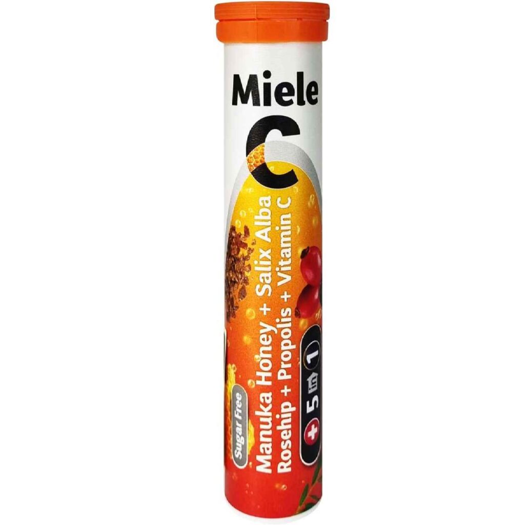 Comprimé effervescent de vitamine C - Parfait pour la santé, paquet de 1 et 20 comprimés