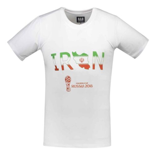 Maillot des Fans de Football avec Design de Carte de l’Iran, Ressentez l’Énergie et Soutenez Votre Équipe