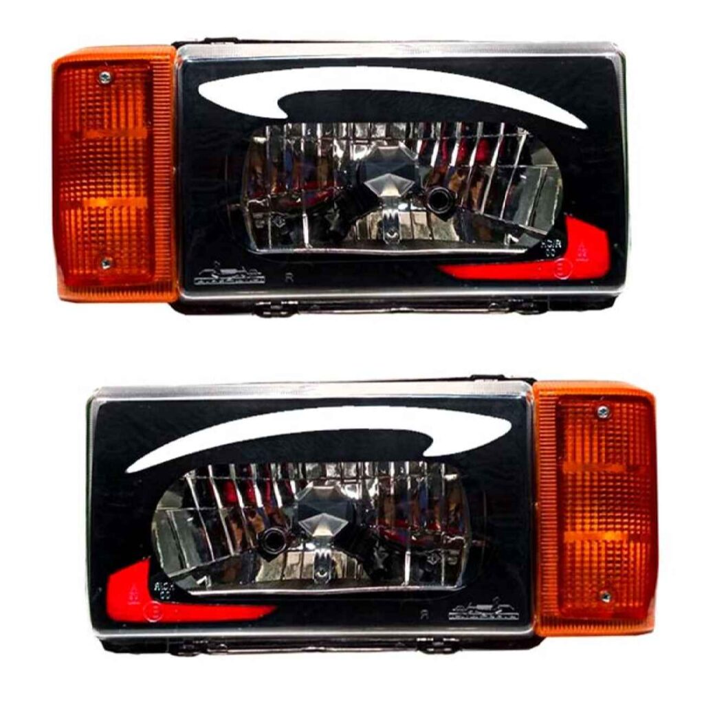 Front Car Headlight - Compatible with Paykan (Pack of 2)