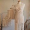 Robe bohème macramé artisanale pour un style et un confort incomparables