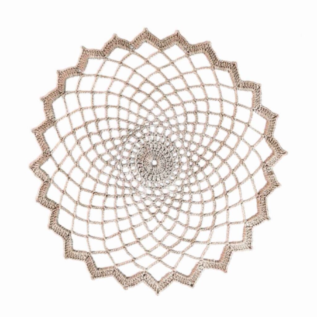 Nappe en crochet fait main – Design pour un look classique à la maison