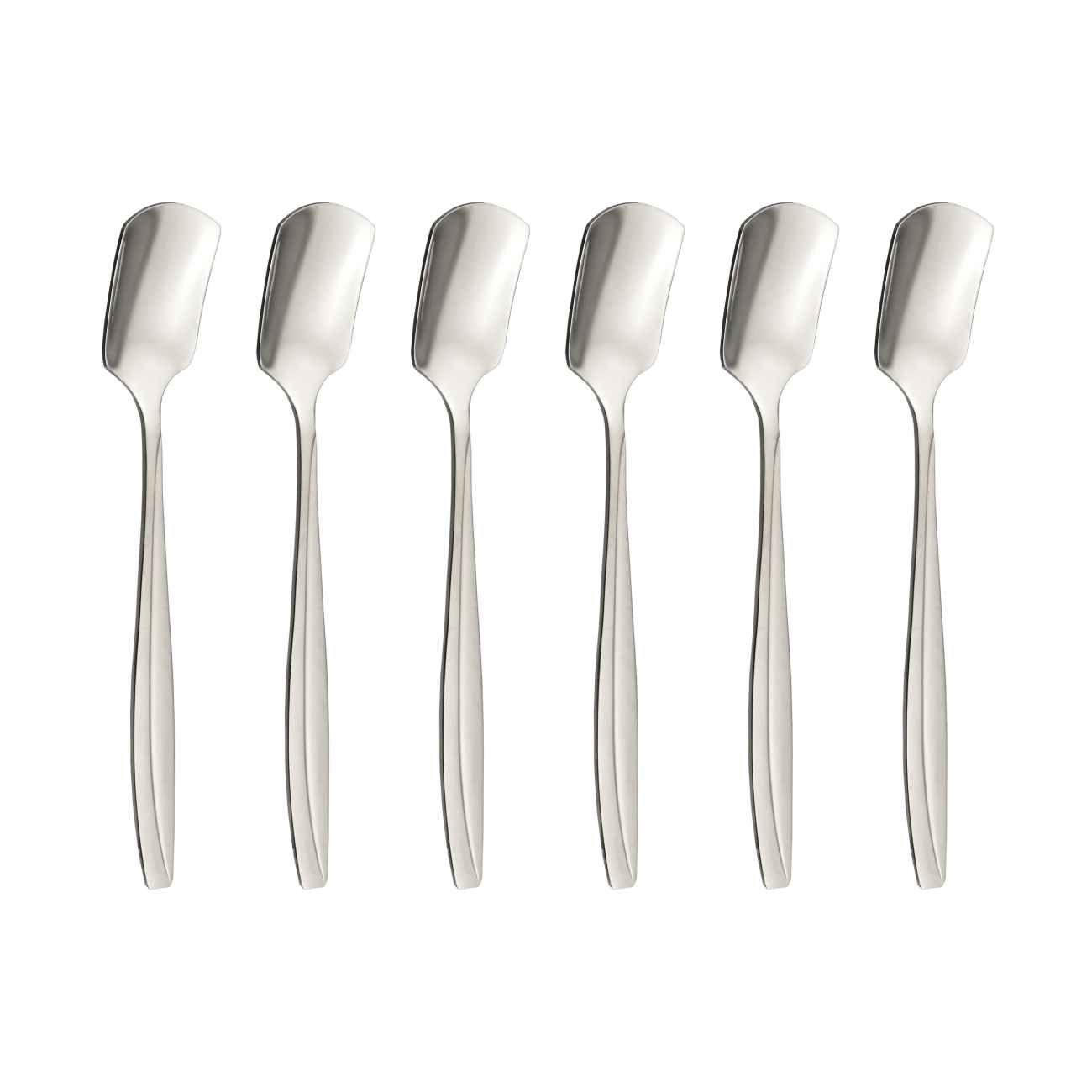 Set de Cuillères à Glace de 6 - Pour Transformer Chaque Cuillerée en une Aventure Sucrée