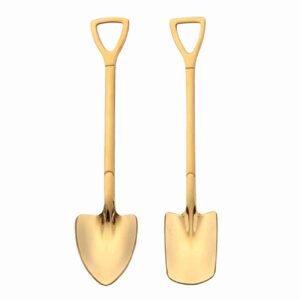 Set de Cuillères à Glace – Modèle Pelle L’Outil Ultime pour les Amateurs de Desserts (lot de 2)