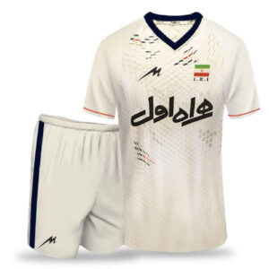 Maillot de l’Équipe Nationale de Volleyball d’Iran et Short 2023 (Kit Domicile – Original)
