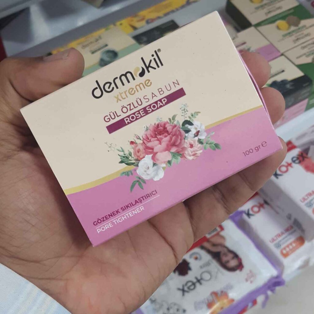 Savon à la rose Damascena – Réparation anti-taches sombres et anti-rides (x4)