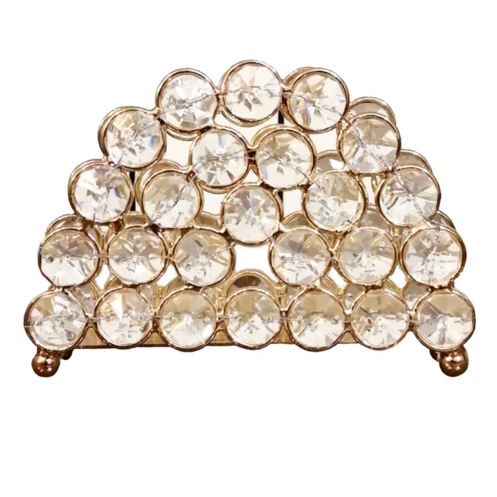 Porte-mouchoirs en métal – Élégant et idéal pour la chambre et le salon